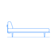 Furniture Daybed Nelson Daybed Side Bolster Engraving Svg Design, Free Vectors File
